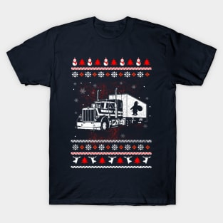 Trucker christmas shirt T-Shirt